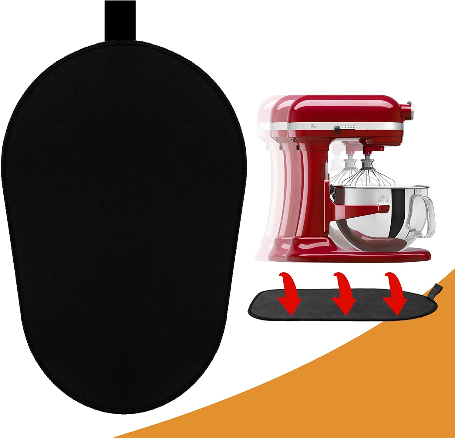 Commercial Kitchen Aid Mixer - Sliding Mat for Kitchenaid Mixer, Mover