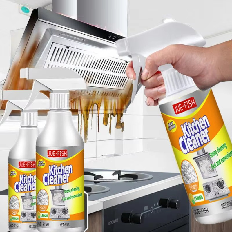 Commercial Kitchen Grease Cleaner - Portable 60ml All Purpose Kitchen Cleaner