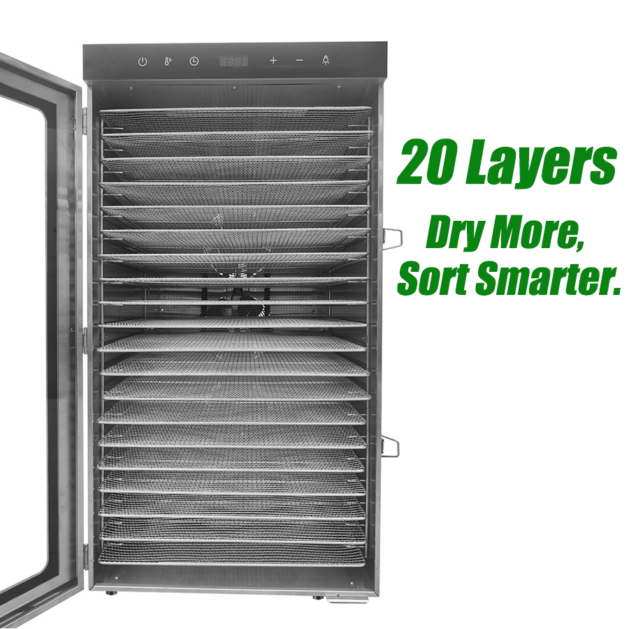 2000W Stainless Steel Food Deh - огляд і ціна Commercial Food Dehydrator