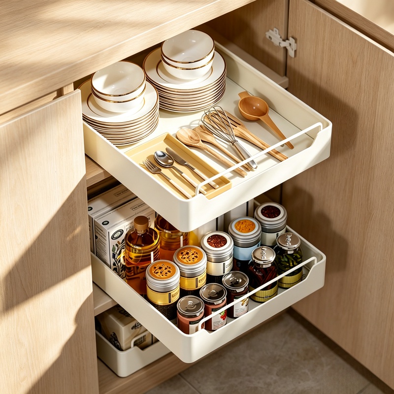 Pull‑Out Metal Spice Tray With - огляд і ціна Commercial Kitchen Swing Door