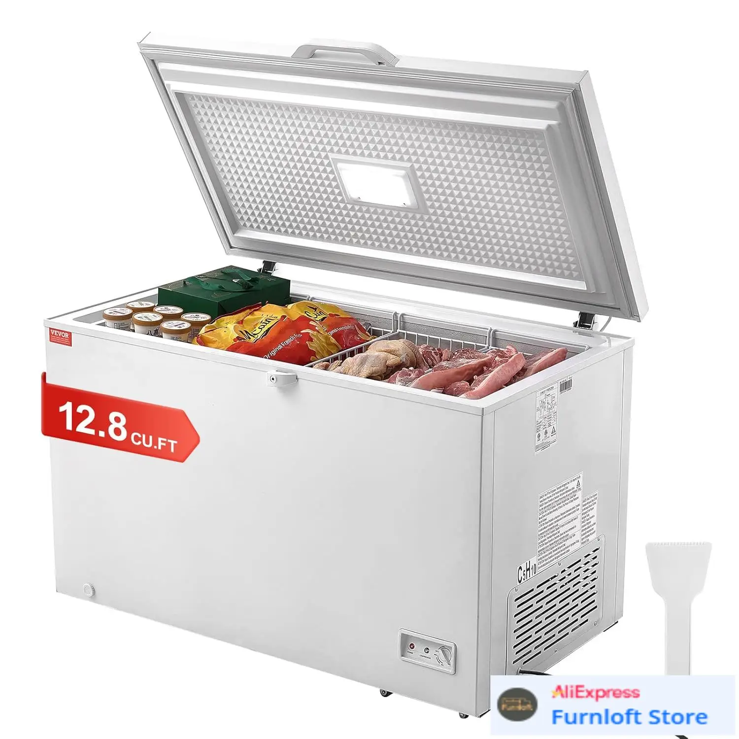 Chest Freezer, 12.8 Cu.ft / 34 - огляд і ціна Commercial Chest Freezer