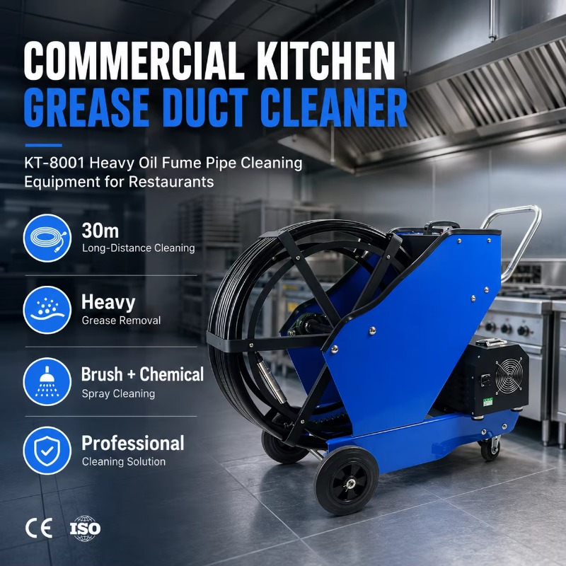 Commercial Kitchen Grease Duct - огляд і ціна Commercial Kitchen Grease Cleaner