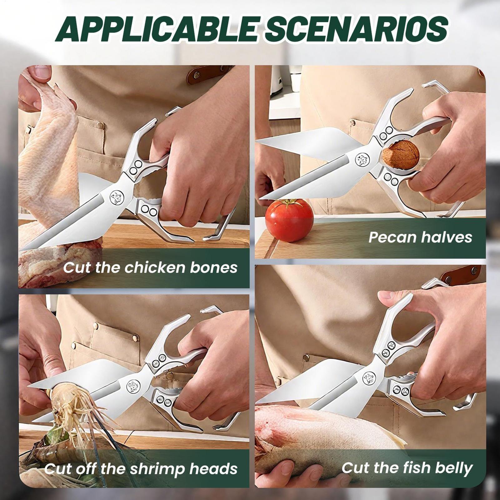 Stainless Steel Kitchen Shears - огляд і ціна Commercial Kitchen Accessories