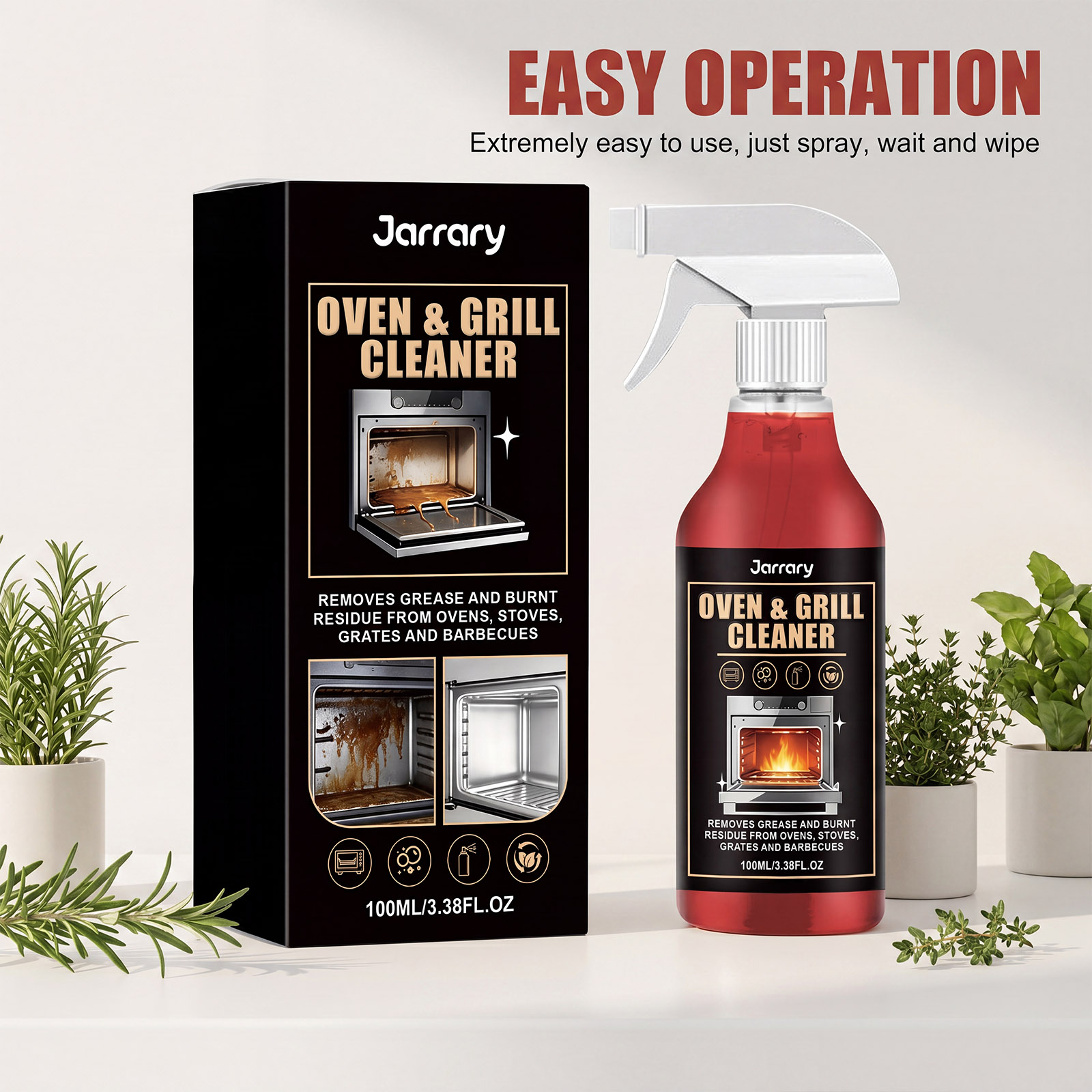 Oven Grill Degreaser Spray Hea - огляд і ціна Commercial Kitchen Grease Cleaner