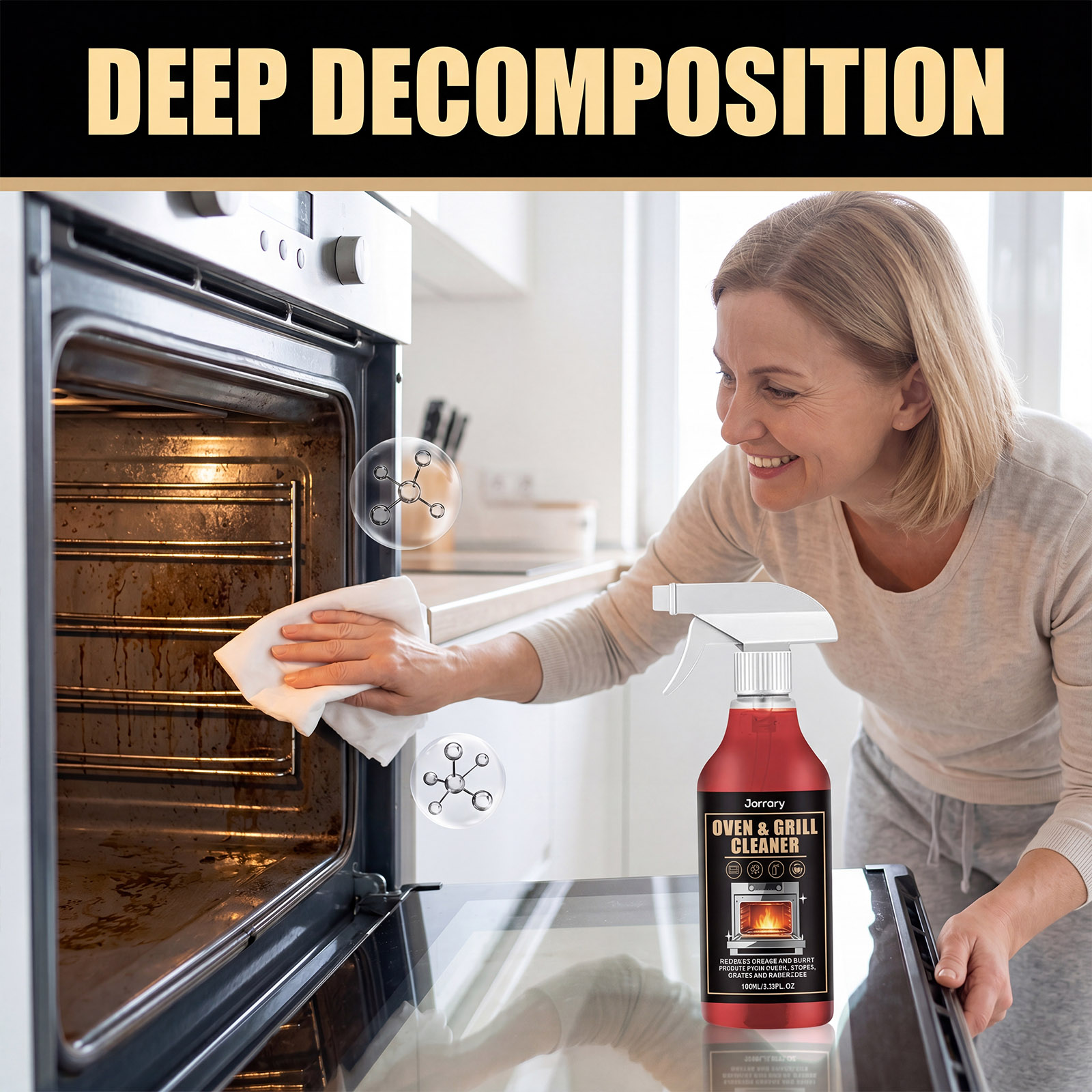 Oven Grill Degreaser Spray Hea - огляд і ціна Commercial Kitchen Grease Cleaner