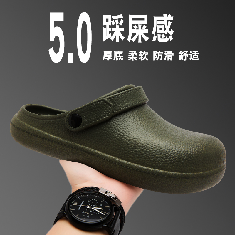 Summer Clogs Slippers for Men  - огляд і ціна Commercial Kitchen Swing Door