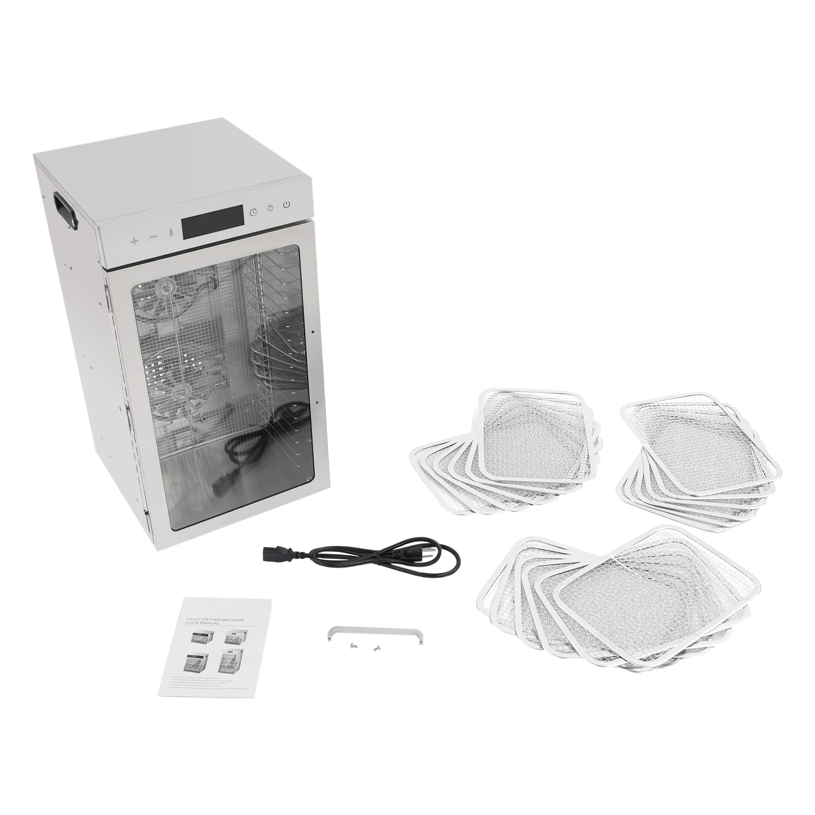 18 Trays Food Dehydrator 304 2 - огляд і ціна Commercial Food Dehydrator