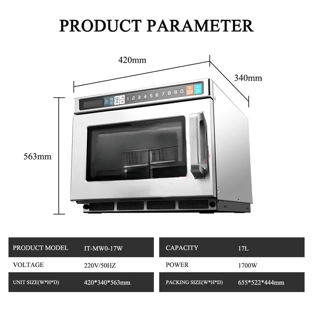 Best Seller FirstHot Selling 1 - огляд і ціна Commercial Kitchen Microwave