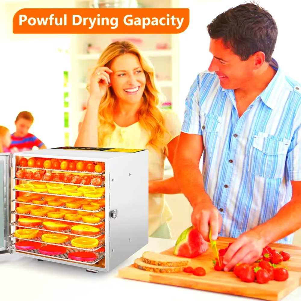 Commercial 8-Tray Stainless St - огляд і ціна Commercial Food Dehydrator