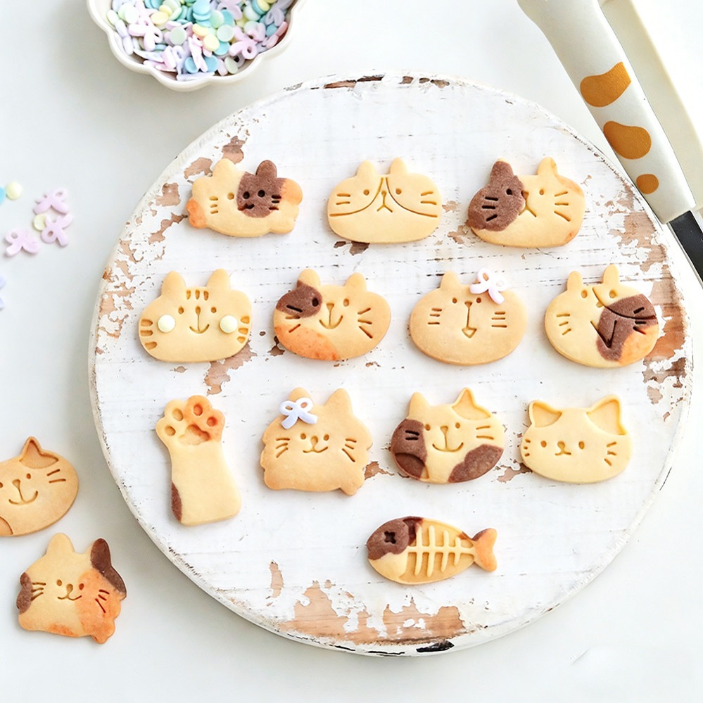 Cute Kitten DIY Stamp Cookie C - огляд і ціна Commercial Kitchen Accessories
