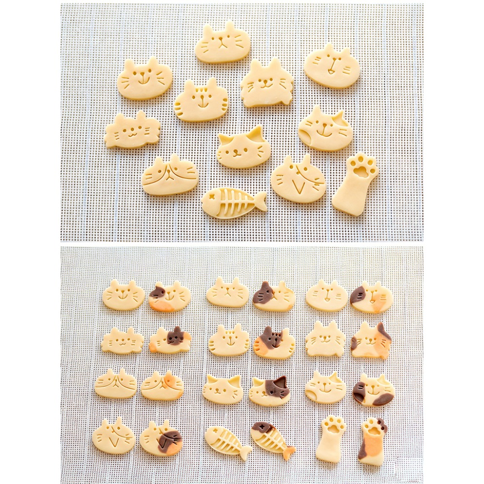 Cute Kitten DIY Stamp Cookie C - огляд і ціна Commercial Kitchen Accessories