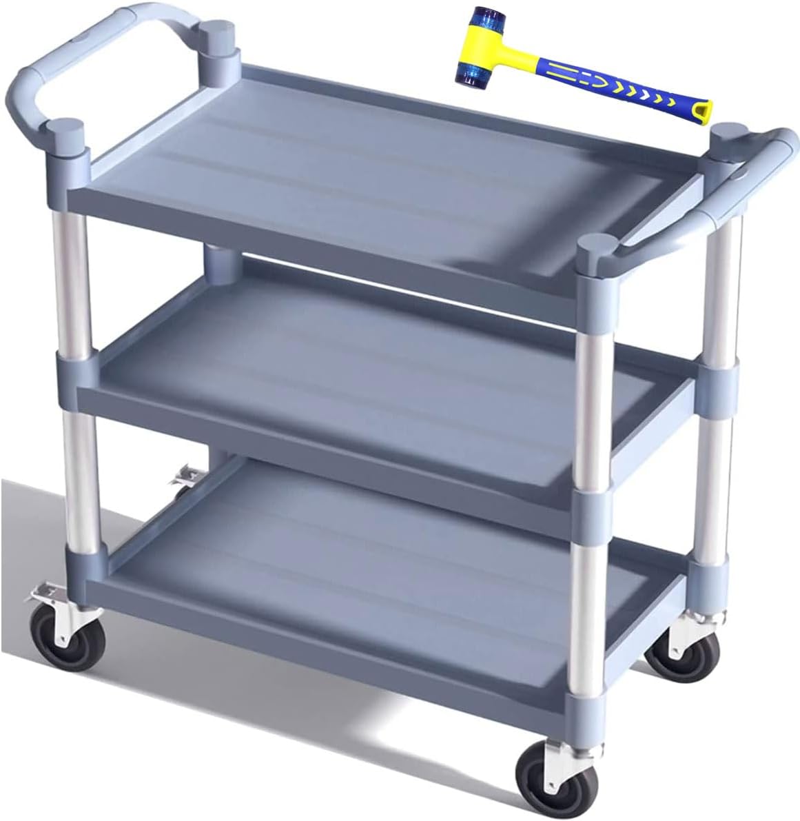 Large Heavy-Duty Grey Wheeled  - огляд і ціна Commercial Kitchen Warehouse