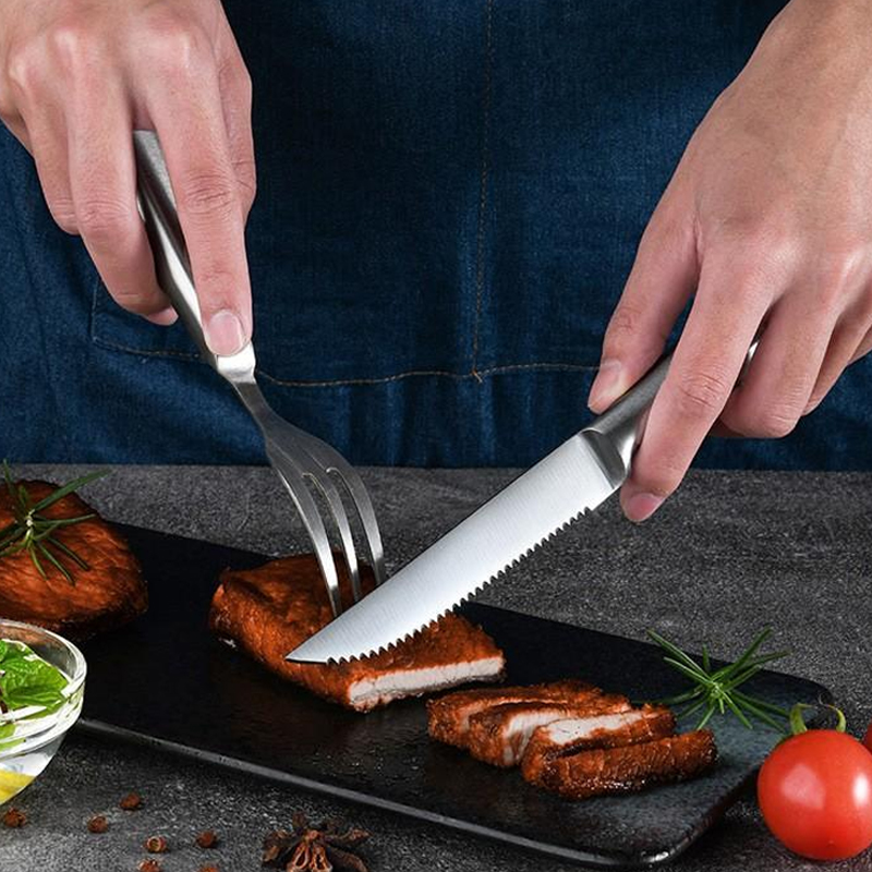 Stainless Steel Steak Knife 1/ - огляд і ціна Commercial Kitchen Knife Set
