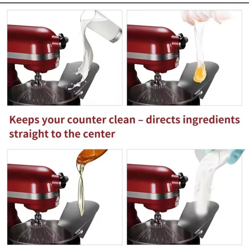 Stainless Steel Pour Shield fo - огляд і ціна Commercial Kitchen Aid Mixer
