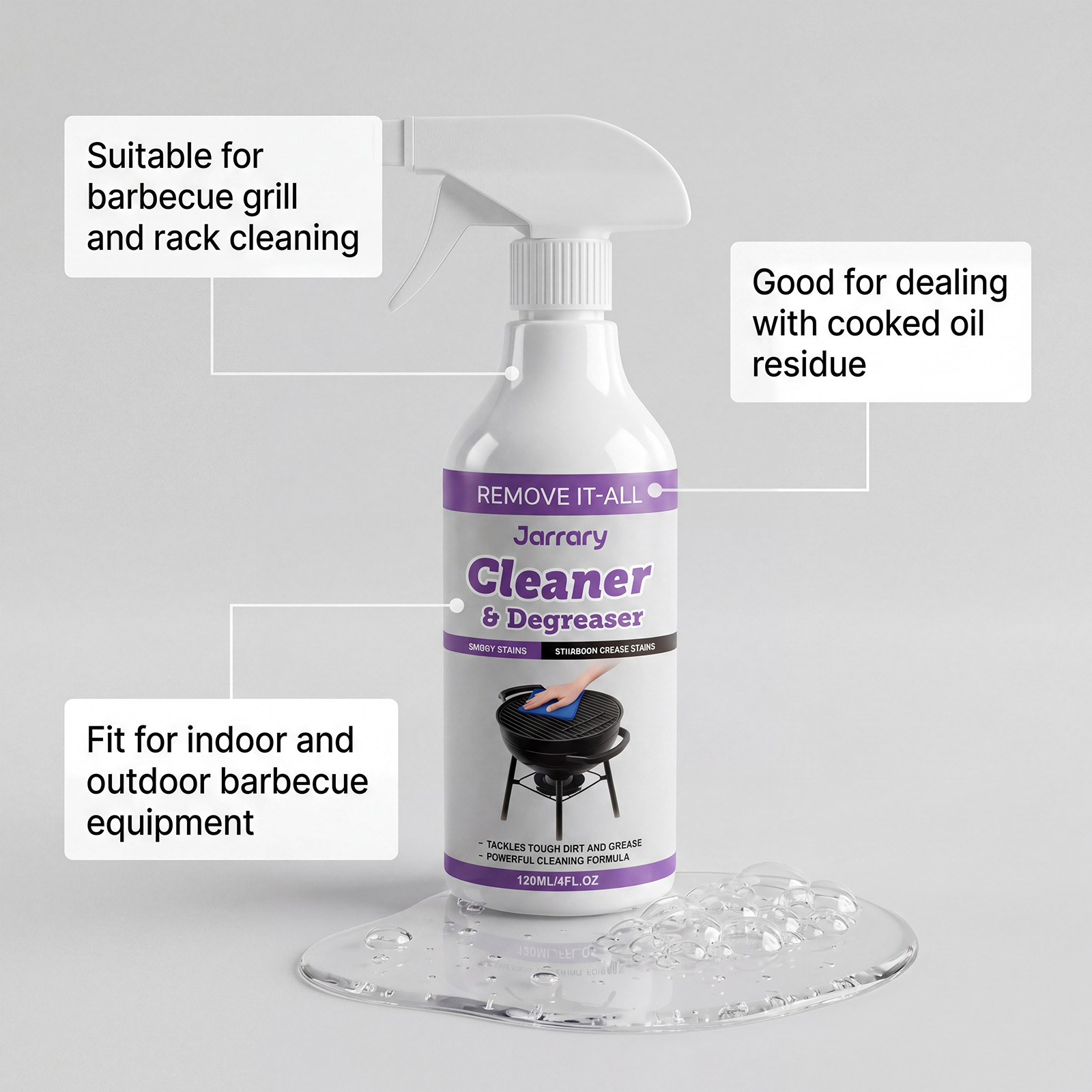 Heavy Duty Grill Degreaser Spr - огляд і ціна Commercial Kitchen Grease Cleaner