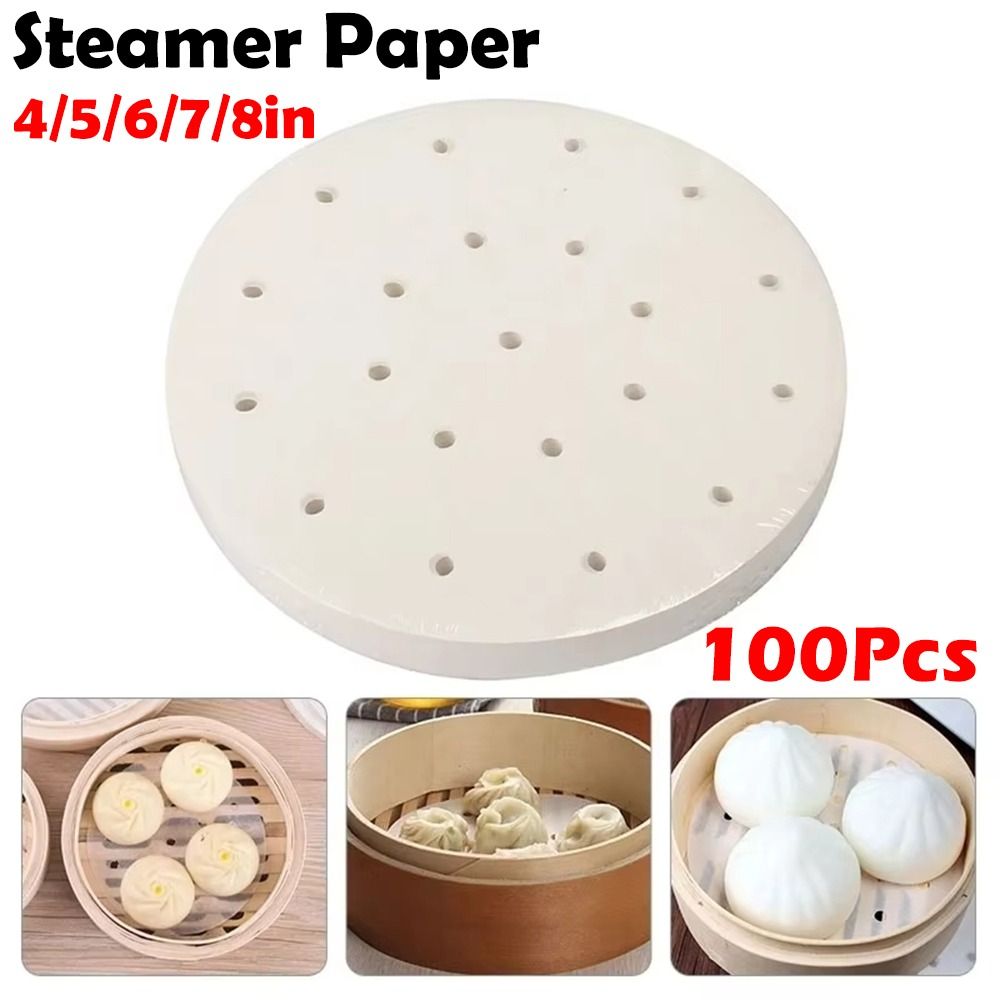 100Pcs Steamed Paper Steamed B - огляд і ціна Commercial Kitchen Accessories